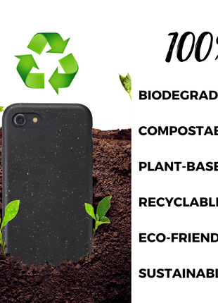Biodegradable phone case - Pink Tan Lily