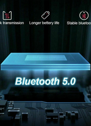 Wireless Bluetooth 5.0 Earpiece Headset Driving Trucker Earbuds Noise Puce Gaia