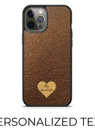 Coffee - Personalized phone case Tan Lily