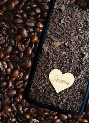 Coffee - Personalized phone case Tan Lily