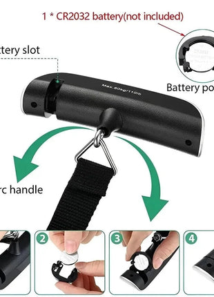Portable Digital Hanging Scale, Luggage Suitcase LCD Scale AliExpress