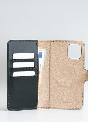 Leather iPhone folio wallet 4.0 - SALE Purple Buckeye