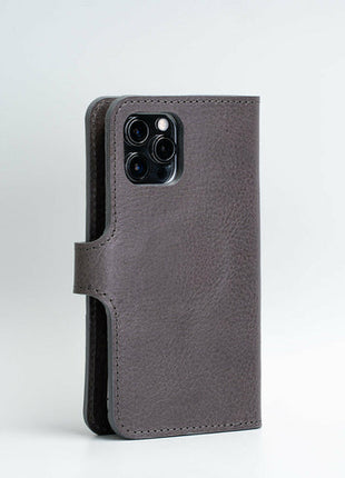 Leather iPhone folio wallet 4.0 - SALE Purple Buckeye