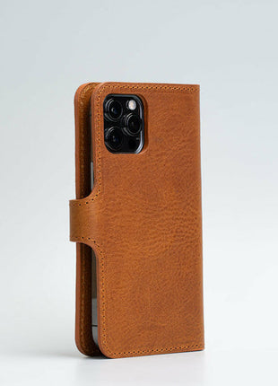 Leather iPhone folio wallet 4.0 - SALE Purple Buckeye