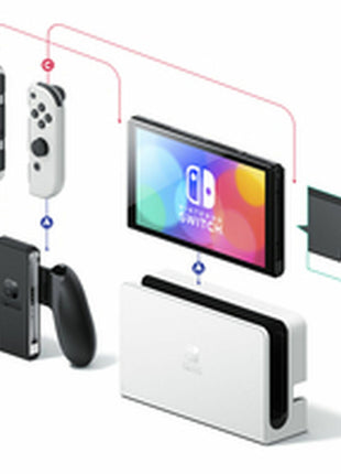 Nintendo Switch Nintendo 45496453435 White Bigbuy