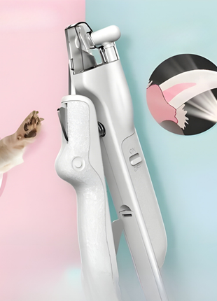 Pet Nail Clippers With LED Light Dogs Cat Nail Scissors Professional Trimmer Tool Care Grooming Supplies TECNO GADGETS
