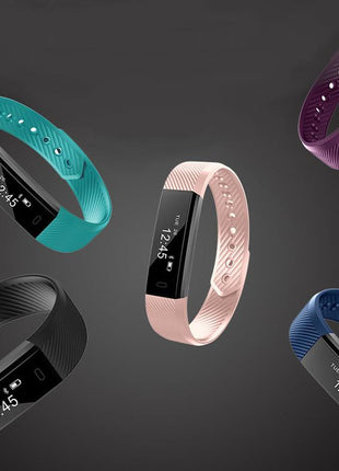 SmartFit Slim Activity Tracker And Monitor Smart Watch With FREE Extra Salmon Lucky