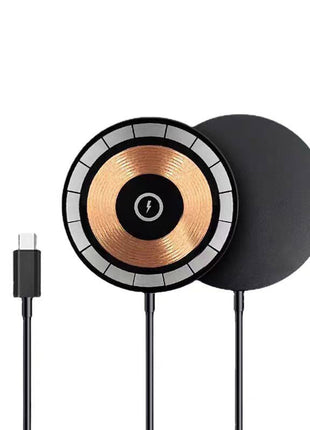 The Qi Wireless Charger 15w Magnetic Wireless Fast Charging Is Suitable For 12, 13, 14, 15 And 16 Mobile Phone Models TECNO GADGETS