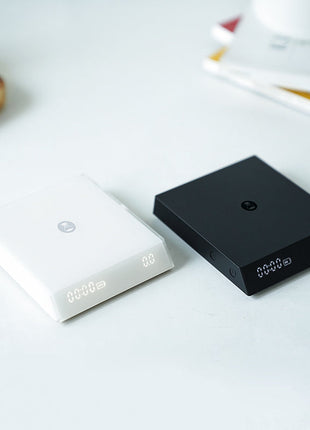 TIMEMORE Coffee Scale with Timer Black Mirror Nano White-4