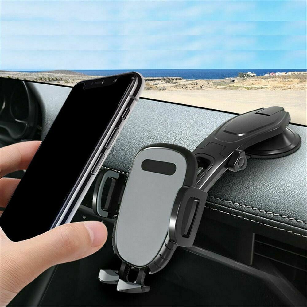 360 Rotatable Phone Mount Holder Car Dashboard Gravity Adjustable GPS Stand Rotating Car Phone Holder Universal Dashboard Mount Car Holder GPS Phone Stands Auto Accessories Car Phone Holder