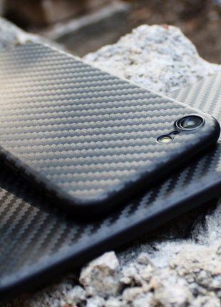 Carbon Fibre iPhone Case Fuchsia Molly