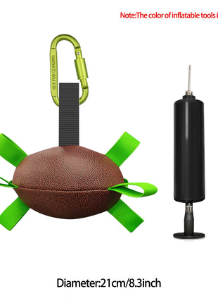 Interactive Dog Football Toy Soccer Ball Inflated Training Toy For Dogs Outdoor Border Collie Balls For Large Dogs Pet Supplies CJ USA