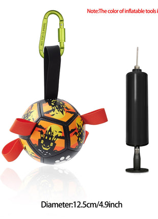 Interactive Dog Football Toy Soccer Ball Inflated Training Toy For Dogs Outdoor Border Collie Balls For Large Dogs Pet Supplies CJ USA