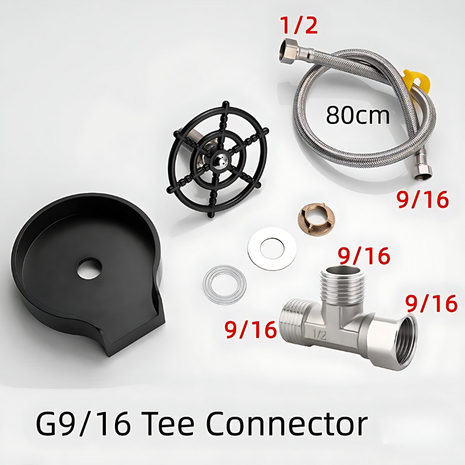 Bar Counter Cup Washer, High-Pressure Automatic Faucet for Quick Cleaning TECNO GADGETS