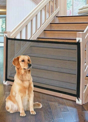 Pet Dog Fence Gate, Safe & Secure Mesh Magic Enclosure TECNO GADGETS