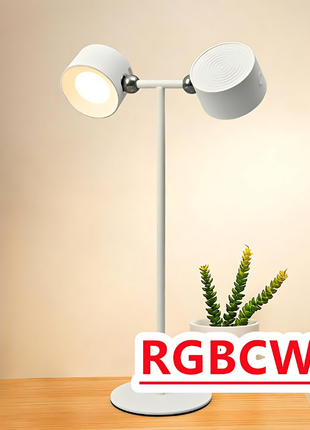 Magnetic LED USB Rechargeable Table Lamp, 360° Rotatable with Remote Control for Home & Bedroom TECNO GADGETS