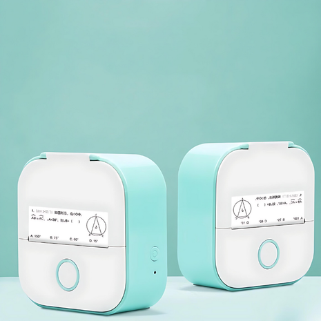 Portable Mini Thermal Label Printer Home Photo Printer Student Wrong Question Printer Bluetooth-compatible Mini Label Printer Price Tag CJ USA