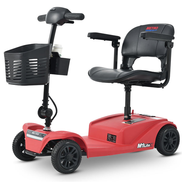 Foldable Seated eScooter W250W Motor  Dual LED Lights