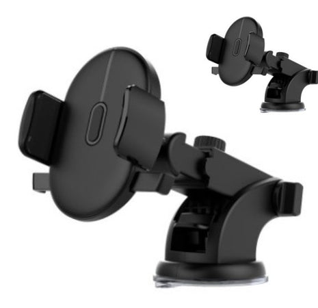 Car Phone Holder Long Rod Telescopic Car Dashboard Suction Cup Type TECNO GADGETS