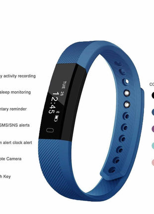 SmartFit Slim Activity Tracker And Monitor Smart Watch With FREE Extra Salmon Lucky