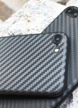 Carbon Fibre iPhone Case Fuchsia Molly