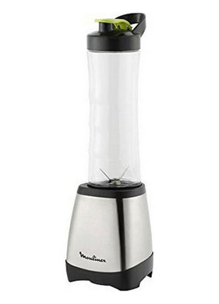 Cup Blender Smoothie & Twist Moulinex LM1A0D10 0,6 L 300W Stainless Bigbuy