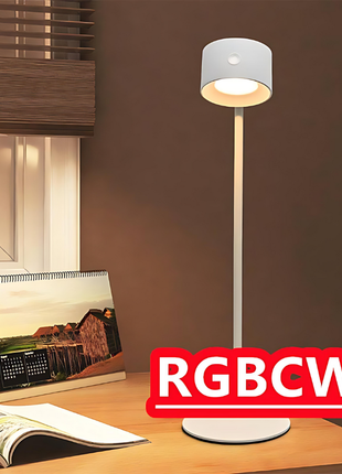 Magnetic LED USB Rechargeable Table Lamp, 360° Rotatable with Remote Control for Home & Bedroom TECNO GADGETS