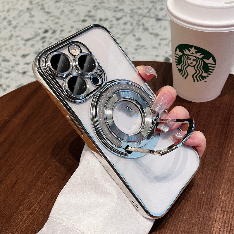 Invisible Bracket iPhone Case Magnetic