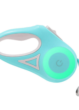 Dog Leash Retractable Leash And Dog Collar Spotlight Automatic Pet Dog Cat Traction Rope For Small Medium Dogs Pet Product TECNO GADGETS