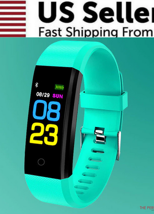 Fitness Smart Watch Activity Tracker Heart Rate For Women Men Oxygen Puce Gaia