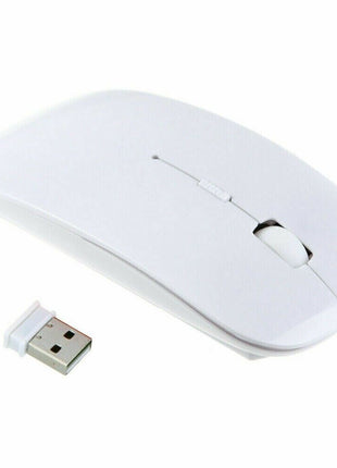 2.4GHz USB Wireless Optical Mouse Mice For Apple Mac Macbook Pro Air Puce Gaia