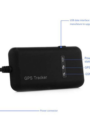 Real Time GPS Tracker Tracking Locator Device GPRS GSM Car/Motorcycle Puce Gaia