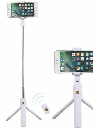 Selfie Stick Tripod Remote Desktop Stand Cell Phone Holder For iPhone Puce Gaia