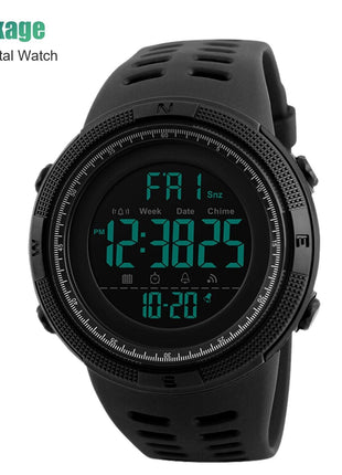 SKMEI Men's Digital Army Military Sport Quartz Analog Chrono Puce Gaia