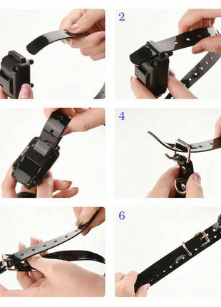 3000 FT Dog Training US Collar Rechargeable Remote Shock PET Puce Gaia