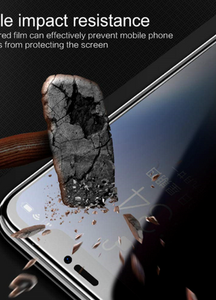 Privacy Screen Protector Tempered Glass Lot For iPhone 15 14 13 12 11 Puce Gaia