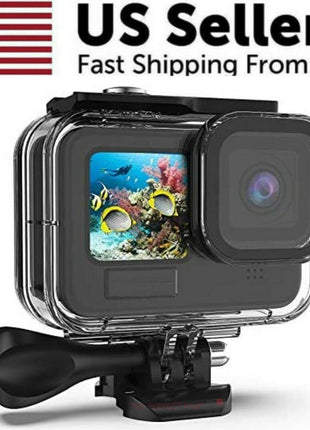 For GoPro Hero 11 10 9 Black Underwater Waterproof Housing Case Diving Puce Gaia