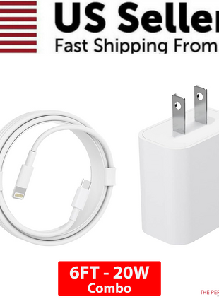 2024 20W USB-C Fast Charger PD Adapter Cable For iPhone 14/13/12/11 XR Puce Gaia