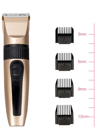 Professional Hair Clippers Trimmer Mens Barber Hair Cutting Kit Puce Gaia