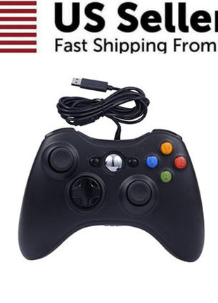 Wired Controller USB For PC Compatible With Xbox 360 / Windows 7 8 10 Puce Gaia