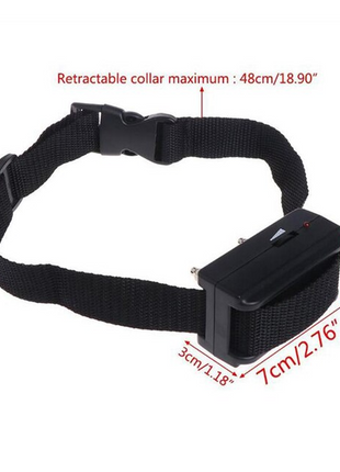 Automatic Anti Bark Barking Dog Shock Control COLLAR Device Small Puce Gaia
