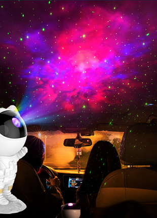 Astronaut Projector Galaxy Starry Sky Night Light Ocean Star LED Lamp Puce Gaia