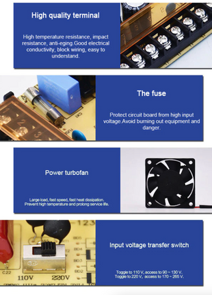 Switch Power Supply Transformer AC 110V To DC 5V 12V 24V Adapter For Puce Gaia