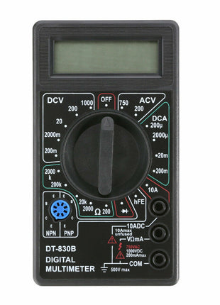 7 Fn Digital Multimeter AC DC Voltage Volt 10 Amp Current Resistance Puce Gaia