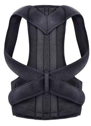 Adjustable Posture Corrector Low Back Support Shoulder Brace Belt For Puce Gaia
