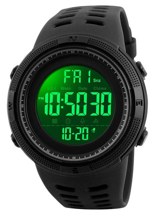 SKMEI Men's Digital Army Military Sport Quartz Analog Chrono Puce Gaia