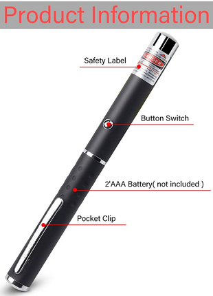 3 Packs 900Mile Laser Pointer Pen Green Blue Red Light Visible Beam Puce Gaia