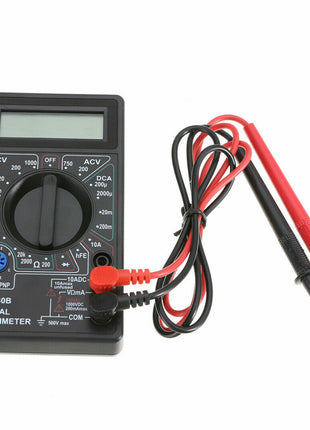 7 Fn Digital Multimeter AC DC Voltage Volt 10 Amp Current Resistance Puce Gaia