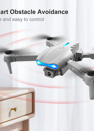 Drones Quadcopter 5G 4K GPS Drone X Pro with HD Dual Camera WiFi FPV Puce Gaia