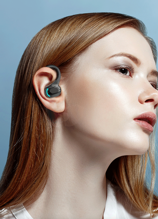 New Bluetooth 5.1 Headset Wireless Earbuds Earphones Stereo Headphones Puce Gaia
